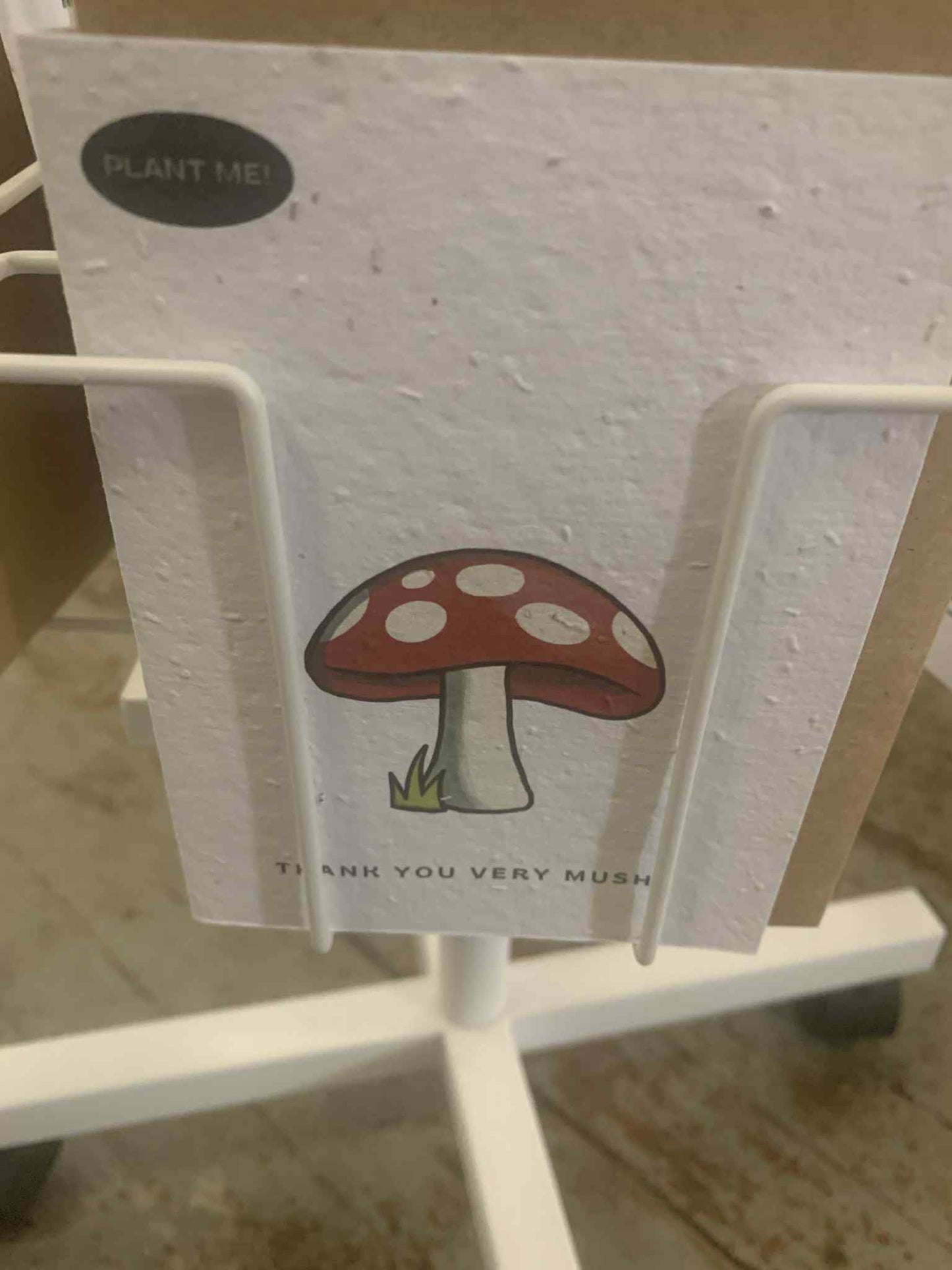 Thank you very Mush seed card