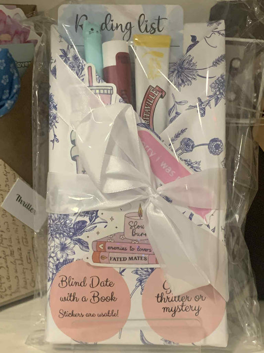 Thriller or Mystery- Blind Date W/a Book