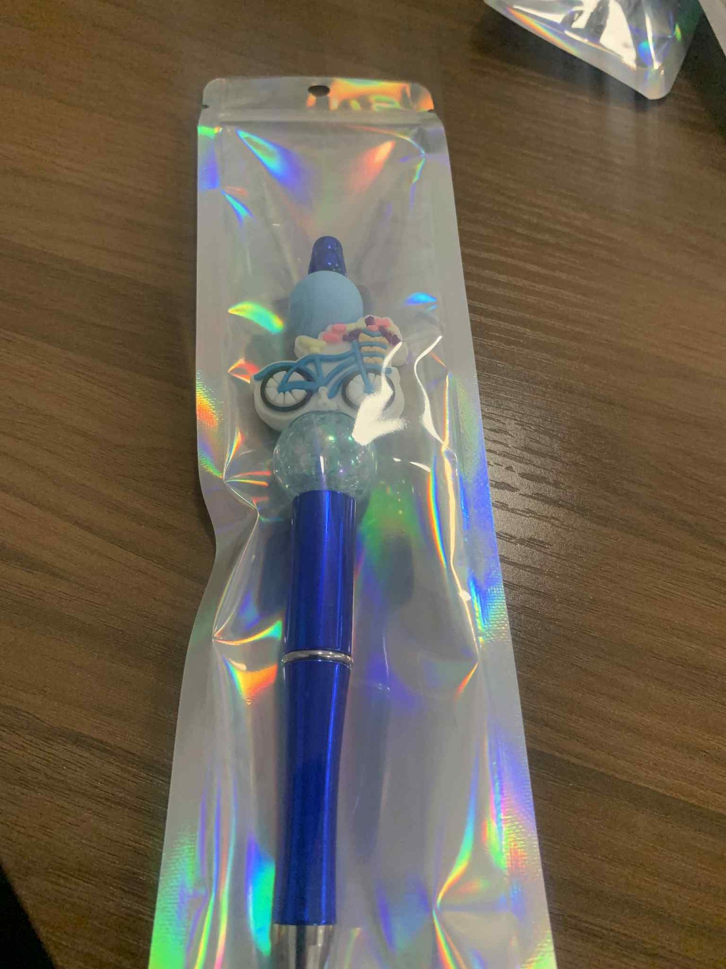 Blue Bike Pen
