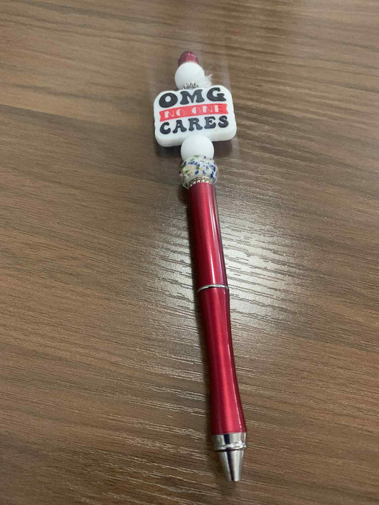 Red OMG No one cares Pen