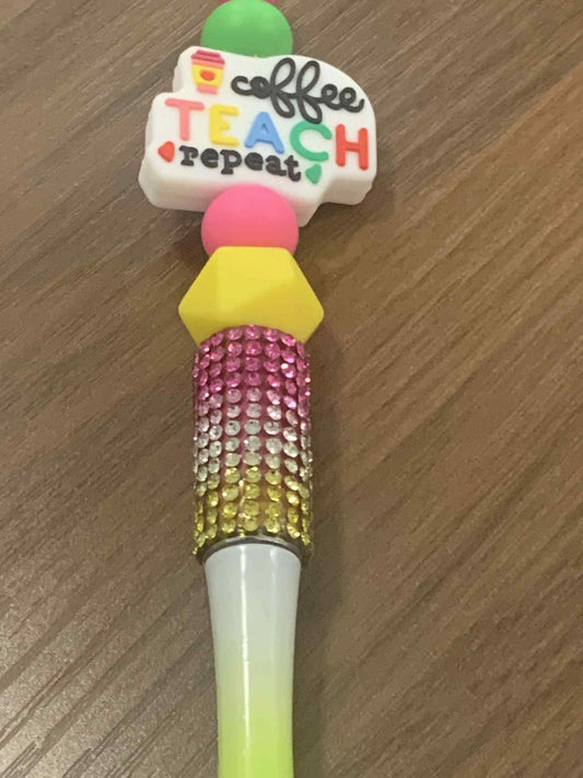 Coffee teach repeat pen