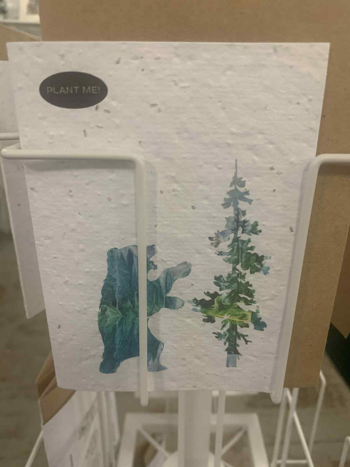 Bear & Tree seed Card