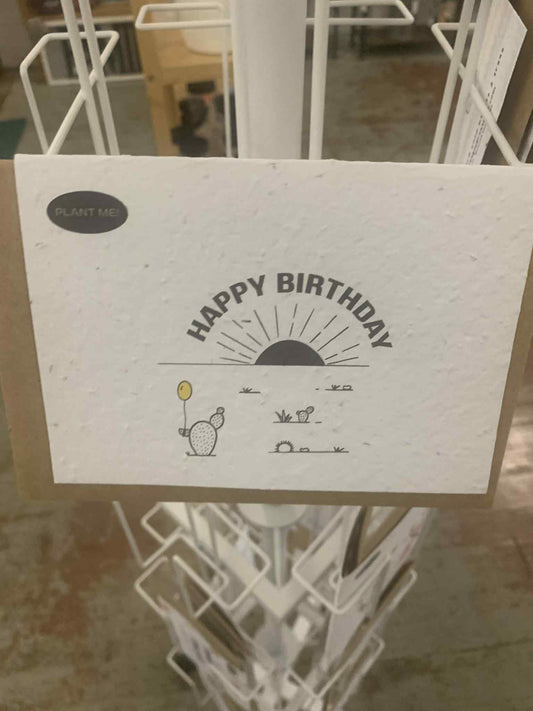 Happy Birthday Seed Card